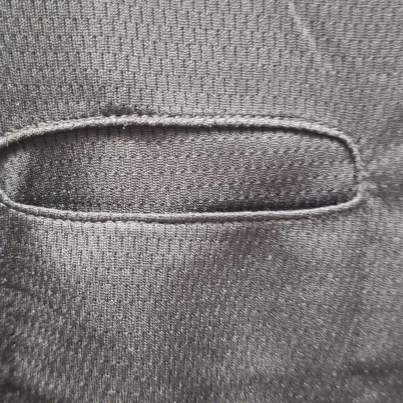 F mens HydroCool solid black short sleeve stretch shirt size XL  NWT - Picture 4 of 9